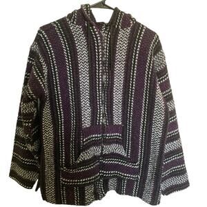 Vintage 90s Baja Joe’s Full Zip Hoodie-Size Large